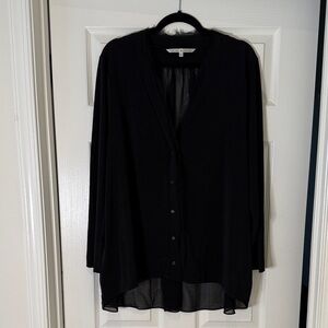 RACHEL Rachel Roy Black Blouse